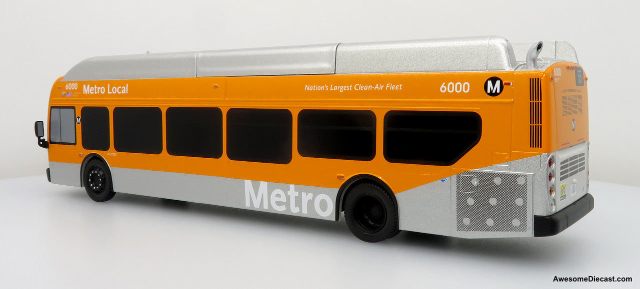 NFI Xcelsior XN40 Transit Bus: Los Angeles Metro 1:43 ABS Plastic Bus Model by Iconic Replicas