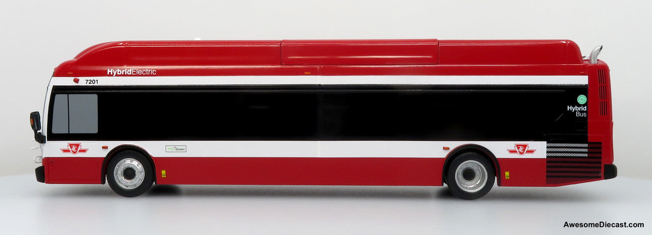 NFI Xcelsior XN40 Transit Bus: TTC – Toronto Transit Commission — 1:43 ABS Plastic Bus Model by Iconic Replicas