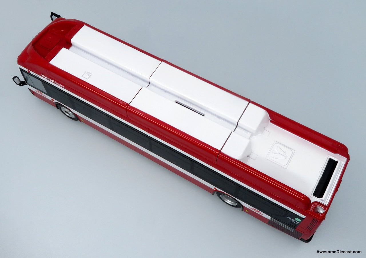 NFI Xcelsior XN40 Transit Bus: TTC – Toronto Transit Commission — 1:43 ABS Plastic Bus Model by Iconic Replicas