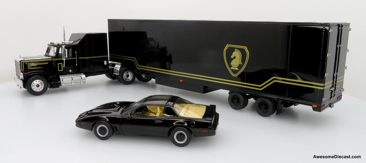 1980 GMC General Tractor w/ Trailer & 1982 Pontiac Firebird Trans