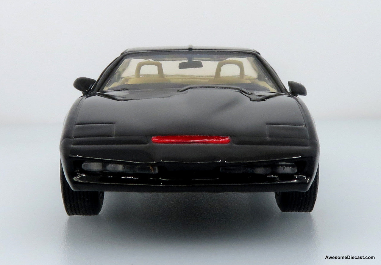 1980 GMC General Tractor w/ Trailer & 1982 Pontiac Firebird Trans Am: Knight Set 1:43 Diecast/ABS Plastic Model Truck & Car by Iconic Replicas
