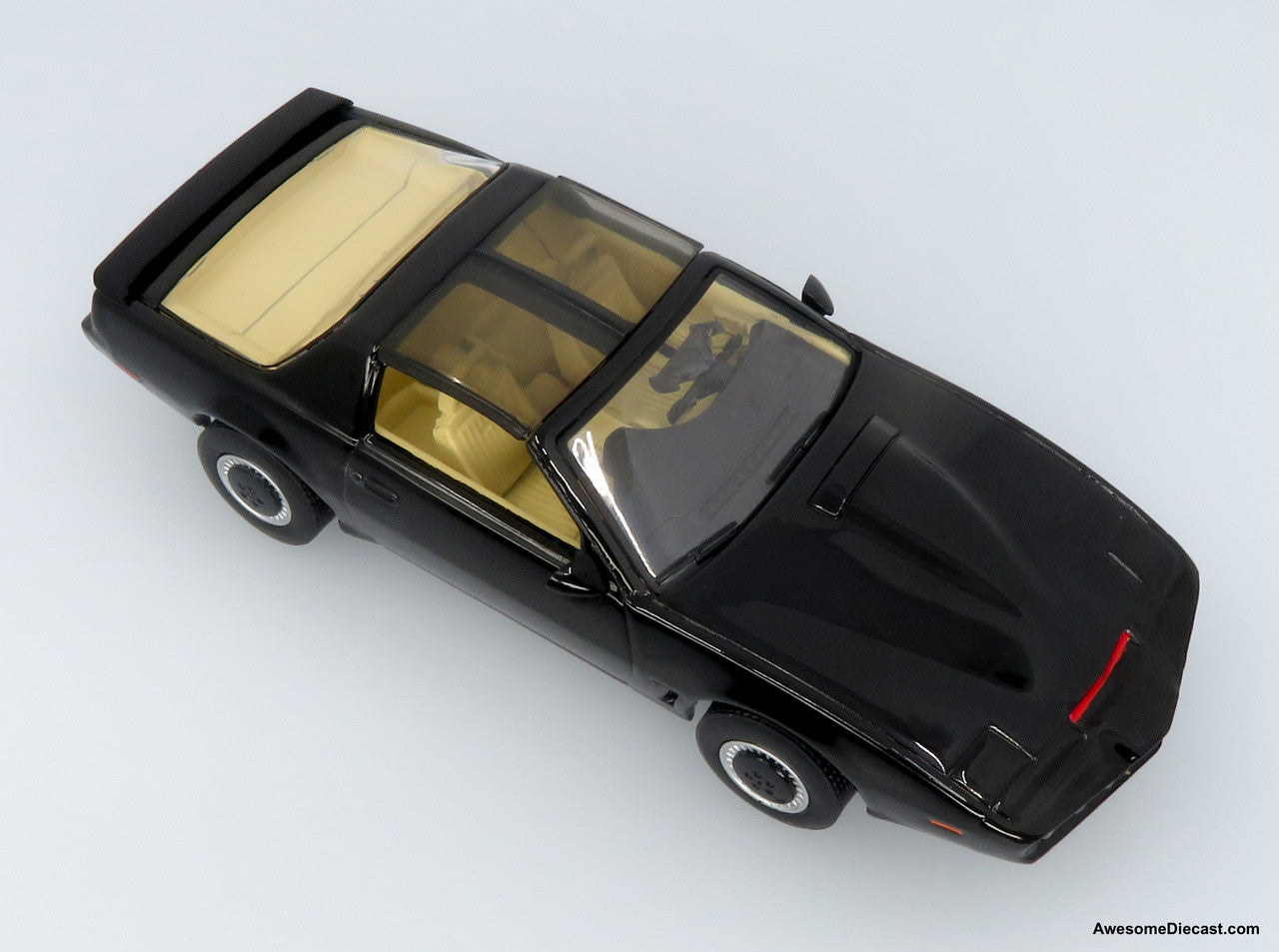 1980 GMC General Tractor w/ Trailer & 1982 Pontiac Firebird Trans Am: Knight Set 1:43 Diecast/ABS Plastic Model Truck & Car by Iconic Replicas