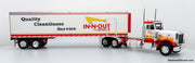 1973 Peterbilt 359 Tractor & Refrigerated Trailer:  Altaya 1:43 Scale Model Truck