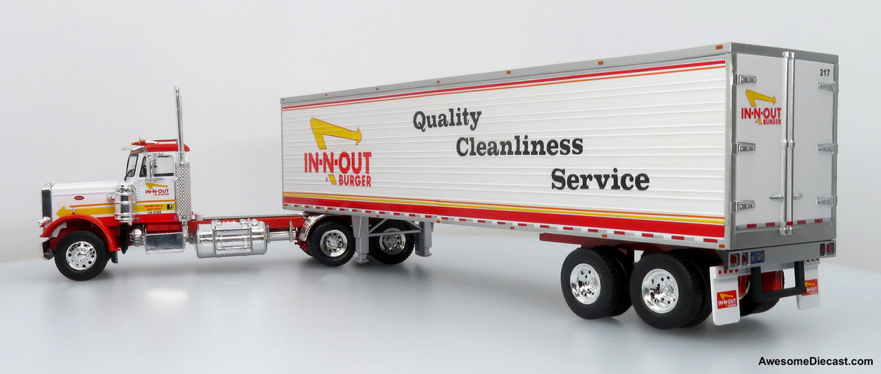 1973 Peterbilt 359 Tractor & Refrigerated Trailer:  Altaya 1:43 Scale Model Truck