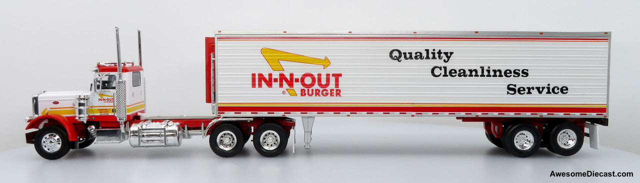 1973 Peterbilt 359 Tractor & Refrigerated Trailer:  Altaya 1:43 Scale Model Truck
