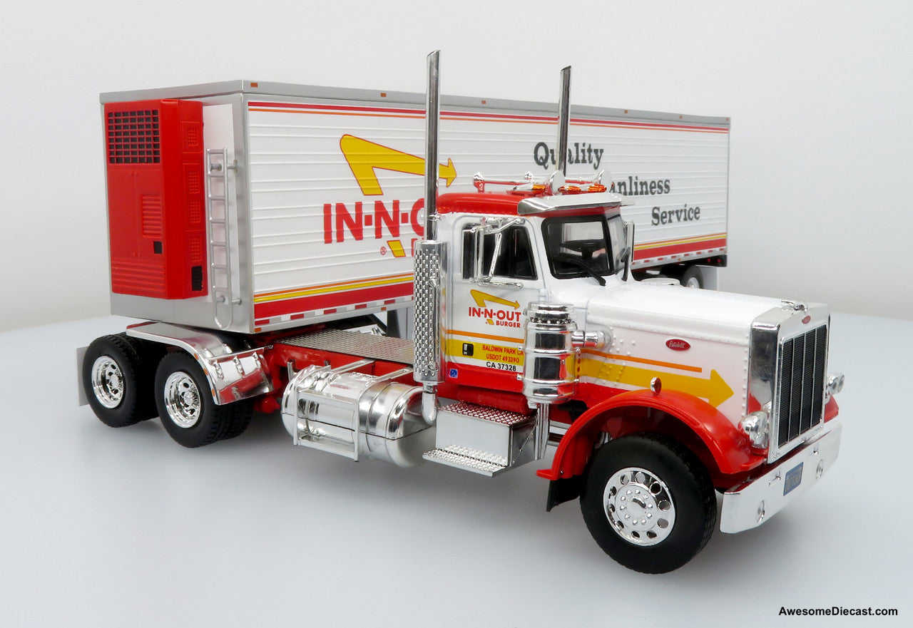1973 Peterbilt 359 Tractor & Refrigerated Trailer:  Altaya 1:43 Scale Model Truck