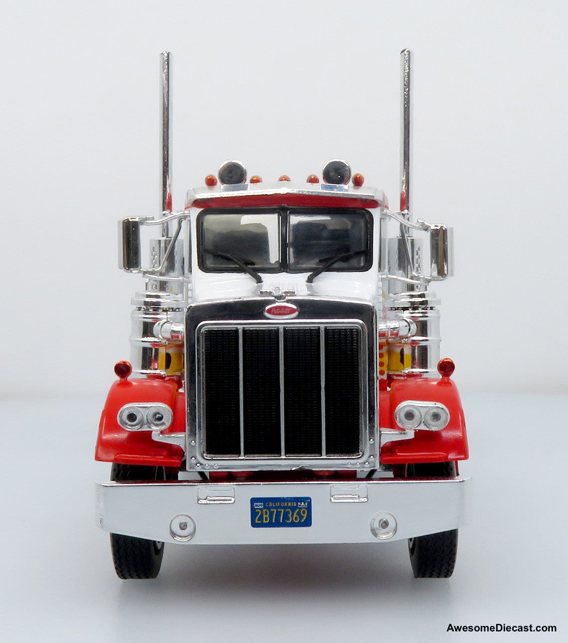 1973 Peterbilt 359 Tractor & Refrigerated Trailer:  Altaya 1:43 Scale Model Truck