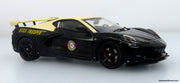 Chevrolet Corvette C8 Stingray Police Interceptor: Florida Highway Patrol (FHP) 1:43 Diecast Model Car by Iconic Replicas