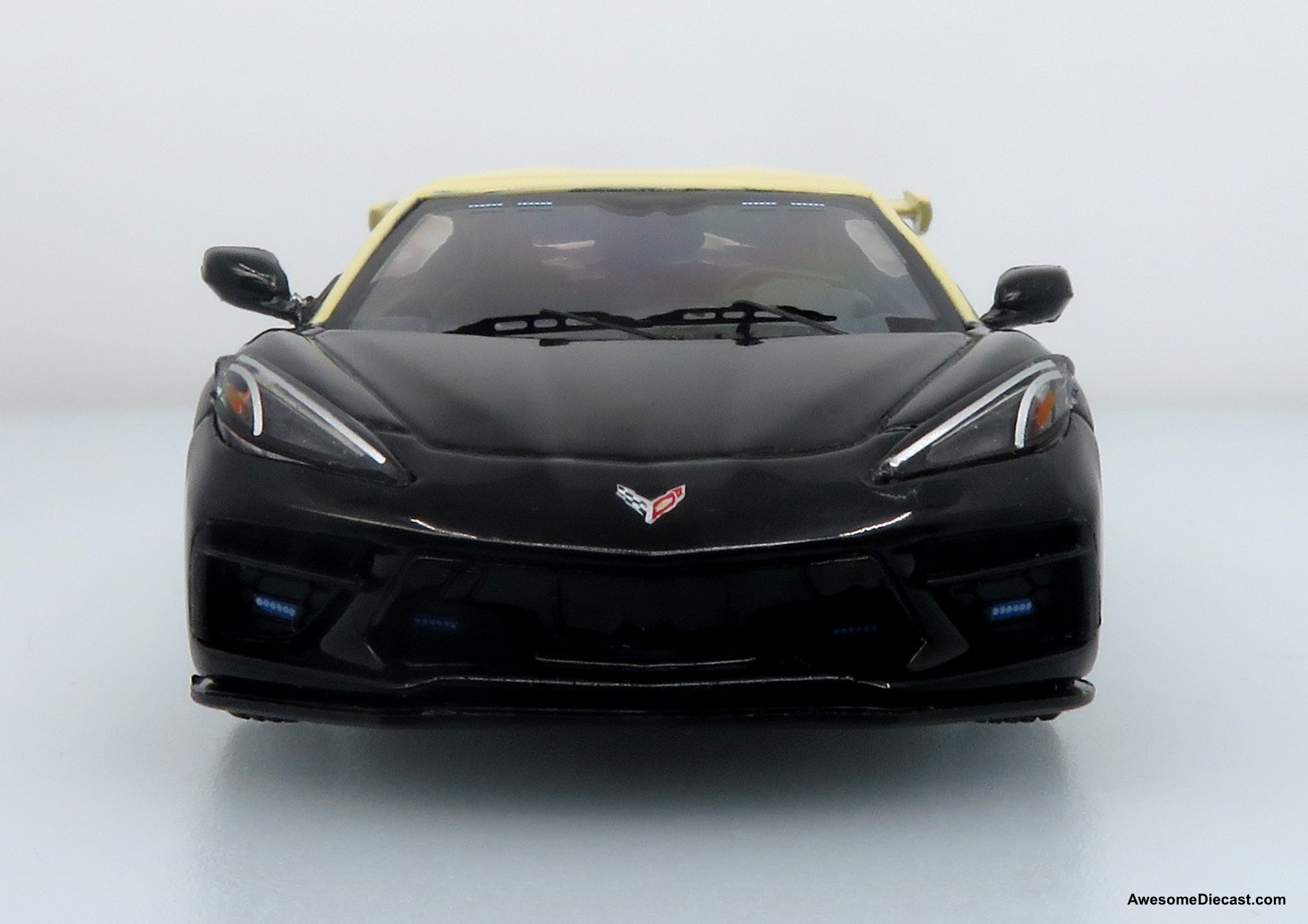 Chevrolet Corvette C8 Stingray Police Interceptor: Florida Highway Patrol (FHP) 1:43 Diecast Model Car by Iconic Replicas