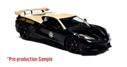 2023 Chevrolet Corvette C8 Stingray Police Interceptor: Florida Highway Patrol (FHP) 1:43 Diecast Model Car by Iconic Replicas