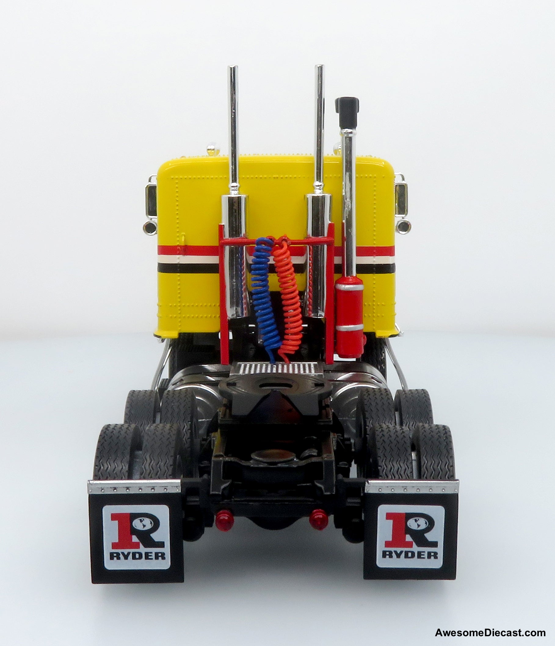 1970 GMC Astro 95 Tractor & Trailer: Ryder Truck Rental 1:43 Diecast/ABS Plastic Model Truck by Iconic Replicas
