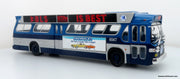1963 GM TDH-5303 Transit Bus: MTA New York City 1:43 ABS Plastic Bus Model by Iconic Replicas