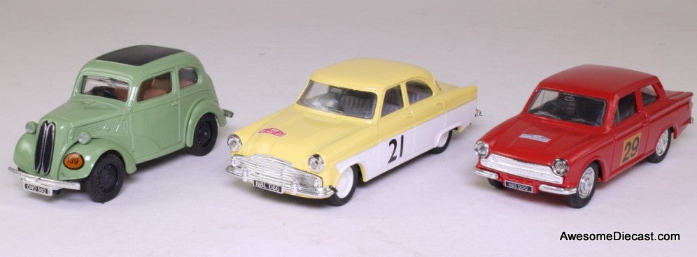 Corgi 1:43 Rallying With Ford 3 Car Set