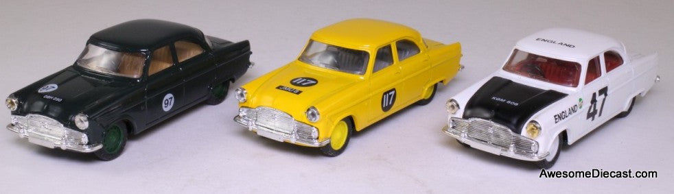 Corgi 1:43 Ford Zephyr Racing Set