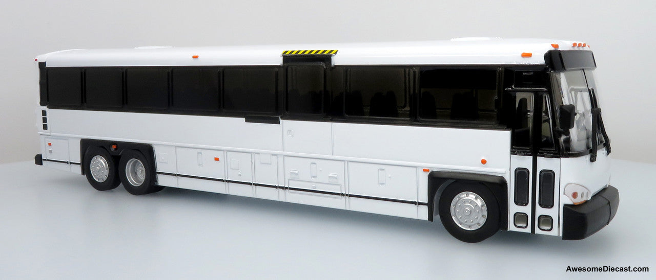 MCI D4500CT Coach: Blank White 1:50 Model Bus by Iconic Replicas