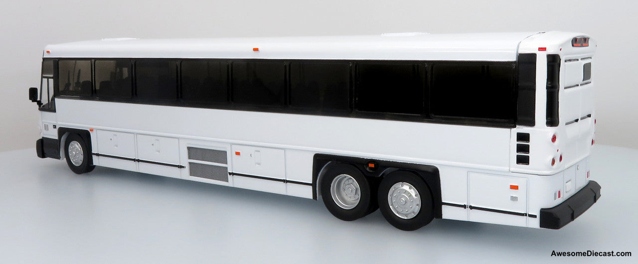 MCI D4500CT Coach: Blank White 1:50 Model Bus by Iconic Replicas