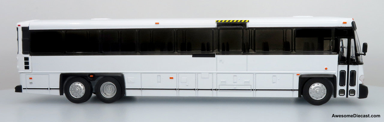 MCI D4500CT Coach: Blank White 1:50 Model Bus by Iconic Replicas