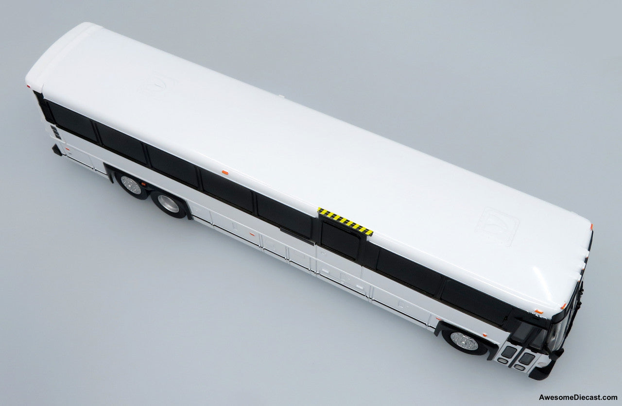 MCI D4500CT Coach: Blank White 1:50 Model Bus by Iconic Replicas