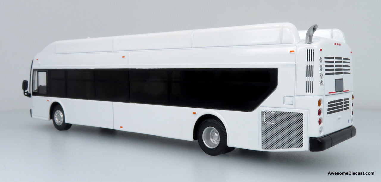 Iconic Replicas 1:64 NFI Xcelsior XN40 Transit Bus: Blank White