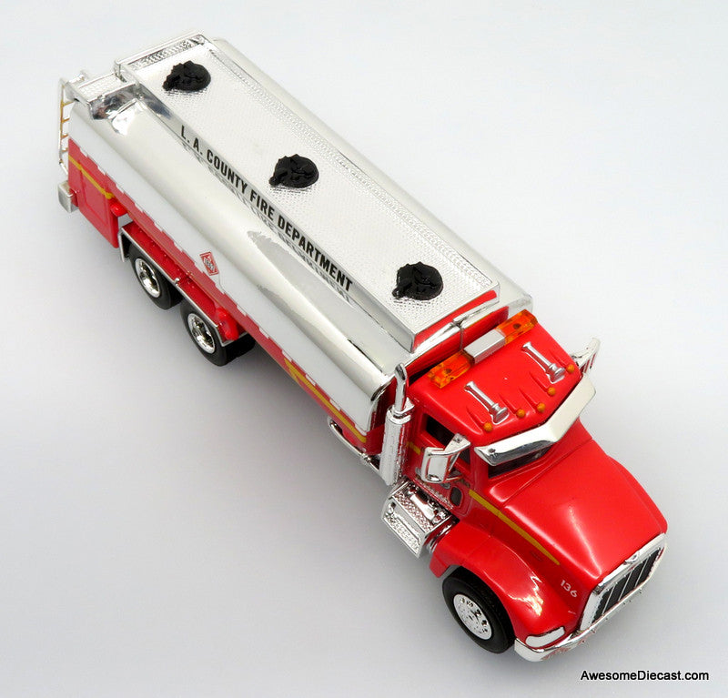 Iconic Replicas 1:64 Peterbilt 385 Remote Re-Fueling Tanker: LACoFD