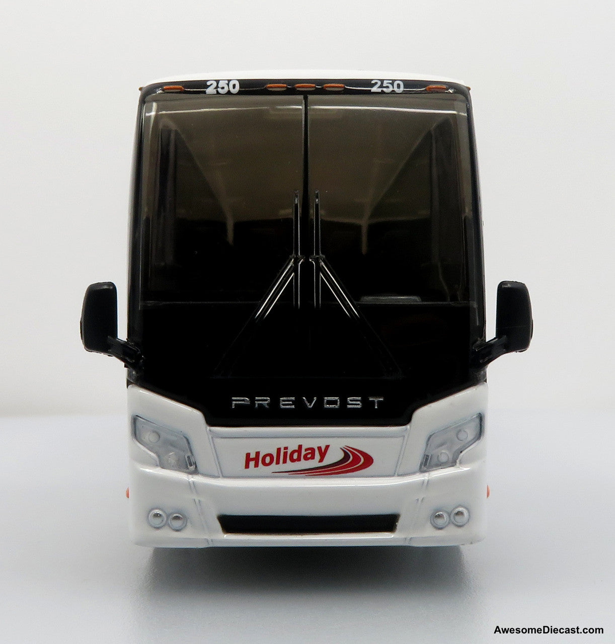 Prevost H3-45 Coach: Holiday Tours 1:64 Diecast Model Bus by