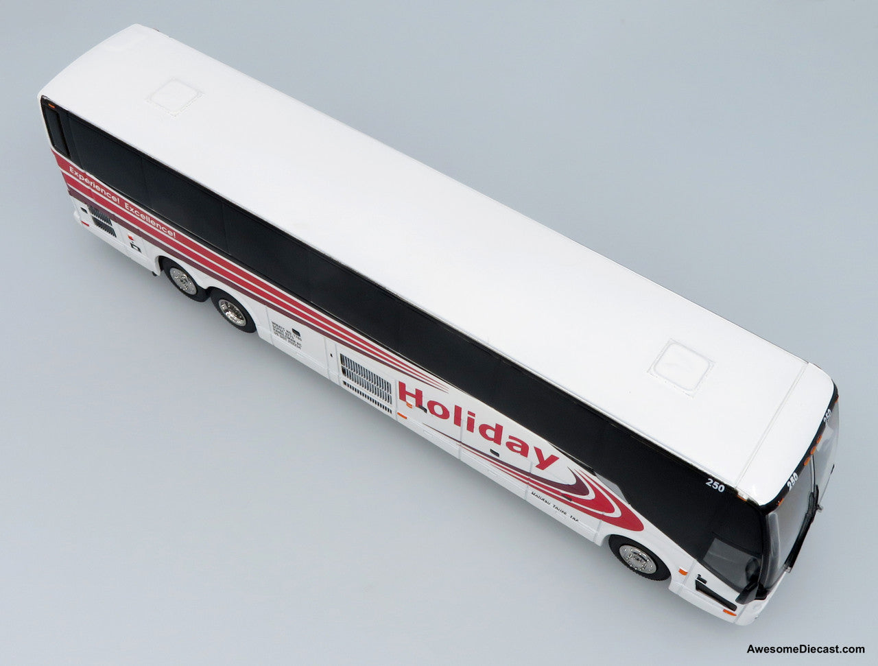 Prevost H3-45 Coach: Holiday Tours 1:64 Diecast Model Bus by
