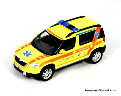 Abrex 1:43 Skoda Yeti Pilsen Emergency ZZS Czech Republic