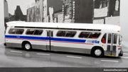 GM New Look Transit Bus: Chicago Transit Authority (CTA) 1:87 (HO) ABS Plastic Bus by Rapido