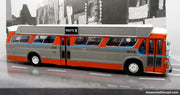 GM New Look Transit Bus: Miami Dade 1:87 (HO) ABS Plastic Bus by Rapido