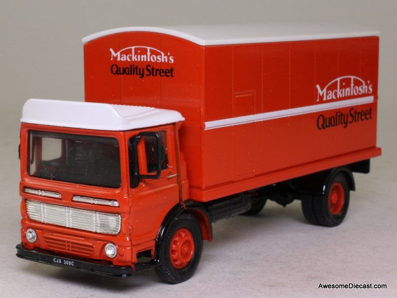 Corgi 1:50 AEC Truck Ergomatic Cab 4 Wheel Rigid Box Van 'Mackintosh's Quality Street'
