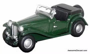 MG TC, Racing Green 1:76 Diecast Model Car by Oxford Diecast