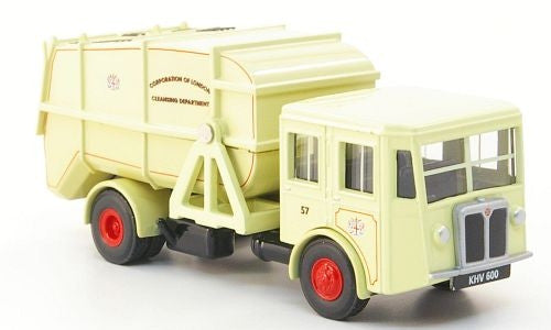 Oxford Diecast 1:76 Shelvoke Dewry Garbage Truck: Corp. of London