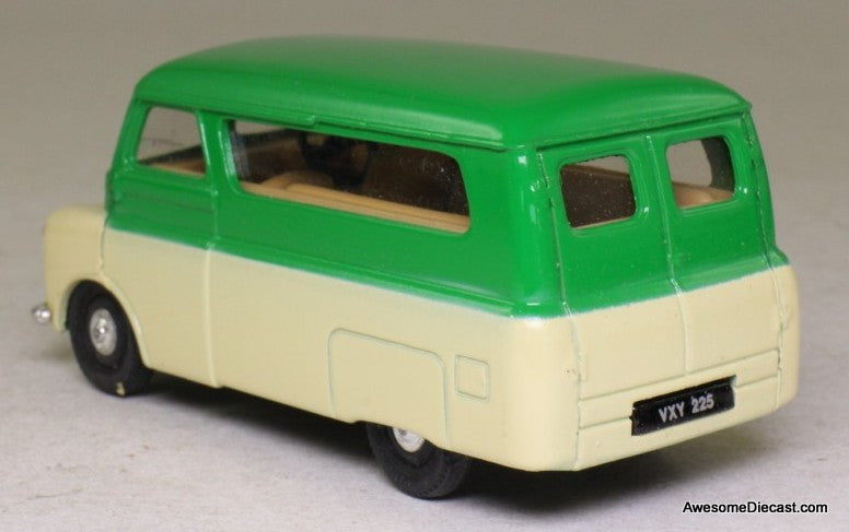 Only One! Corgi 1:43 Bedford CA Dormobile crew bus, Green/White