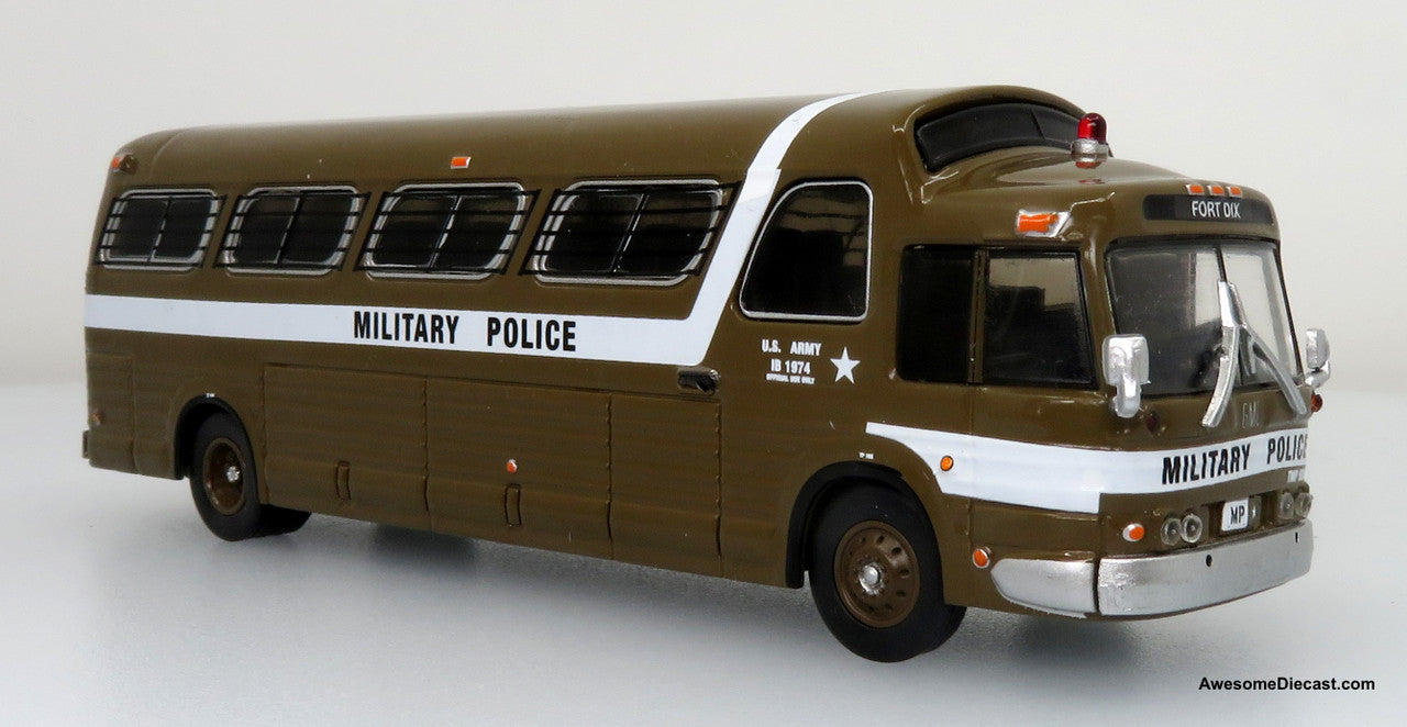 Iconic Replicas 1:87 1966 GM PD4107 "Buffalo" Coach: Military Police