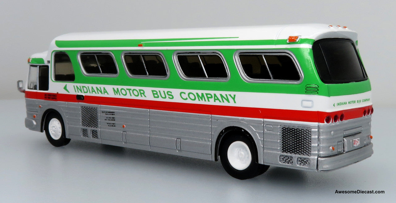 Iconic Replicas 1:87 1966 GM PD4107 "Buffalo" Coach: Indiana Motor Bus Company