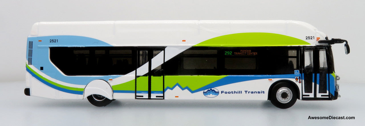 Iconic Replicas 1:87 NFI Xcelsior XN40 Aerodynamic Transit Bus: Foothill Transit