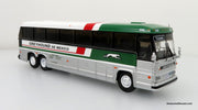 Last One!! MCI MC-9 Crusader II Intercity Coach: Greyhound De Mexico 1:87 (HO) Diecast Model Bus by Iconic Replicas