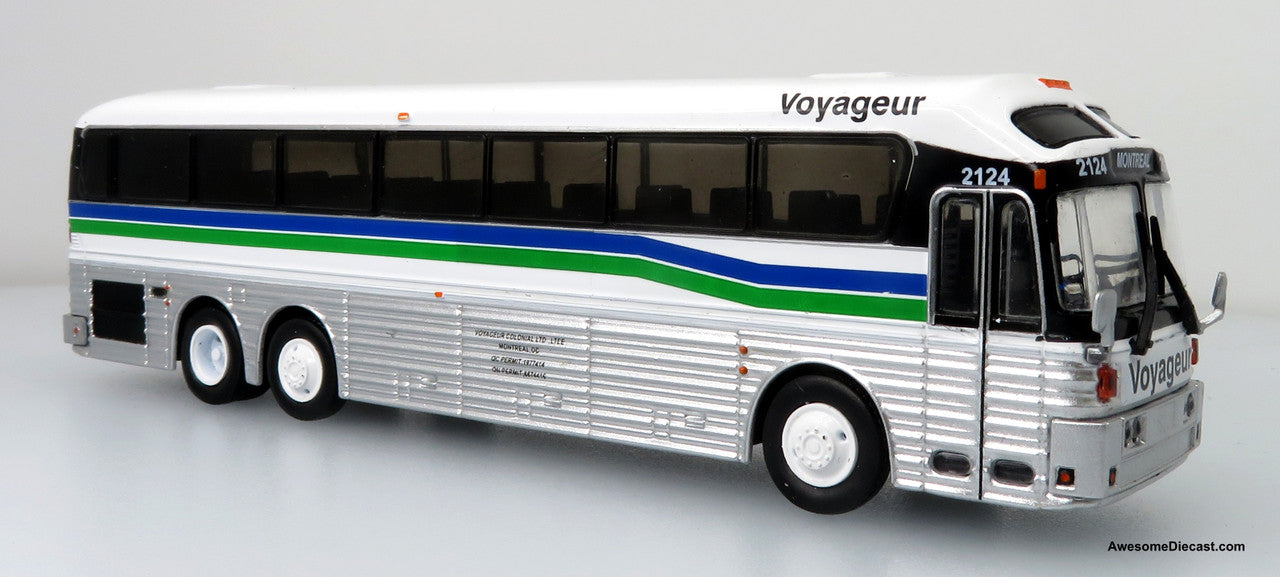 1984 Eagle Model 10 Coach - Voyageur Colonial - Montreal Route 1:87 Diecast Bus by Iconic Replicas