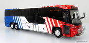 MCI D45 CRT LE Coach - Utah Transit Authority (UTA) - Route: 455 to Ogden/WSU - 1:87 (HO) Diecast Bus by Iconic Replicas