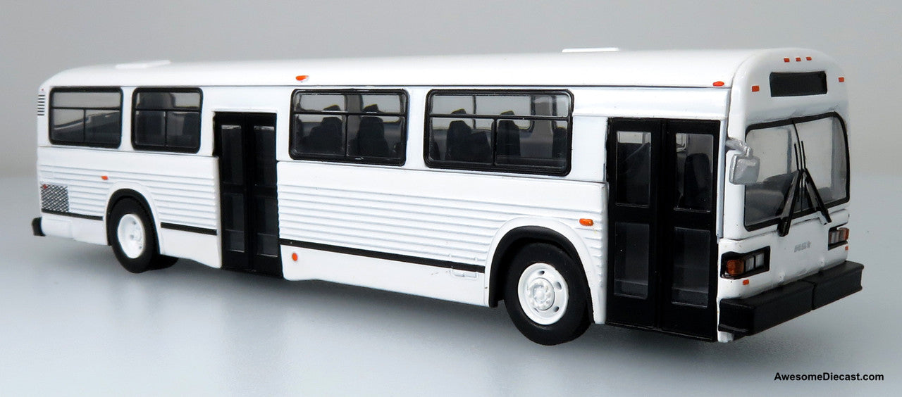 Iconic Replicas 1:87 MCI Classic Transit Bus: Blank White