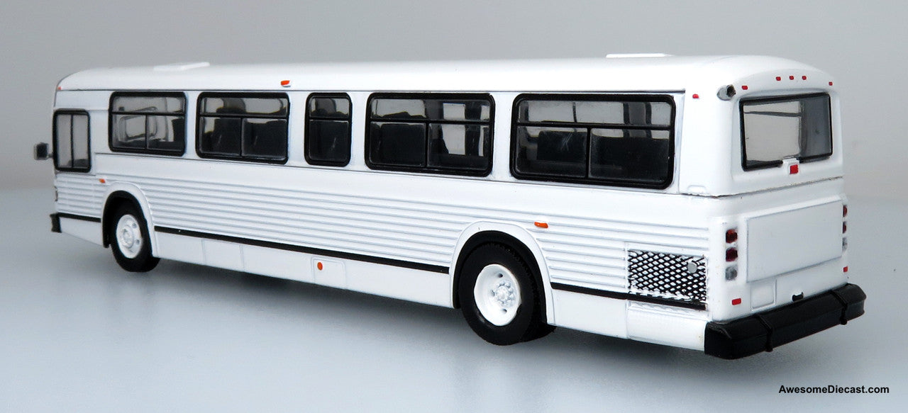 Iconic Replicas 1:87 MCI Classic Transit Bus: Blank White