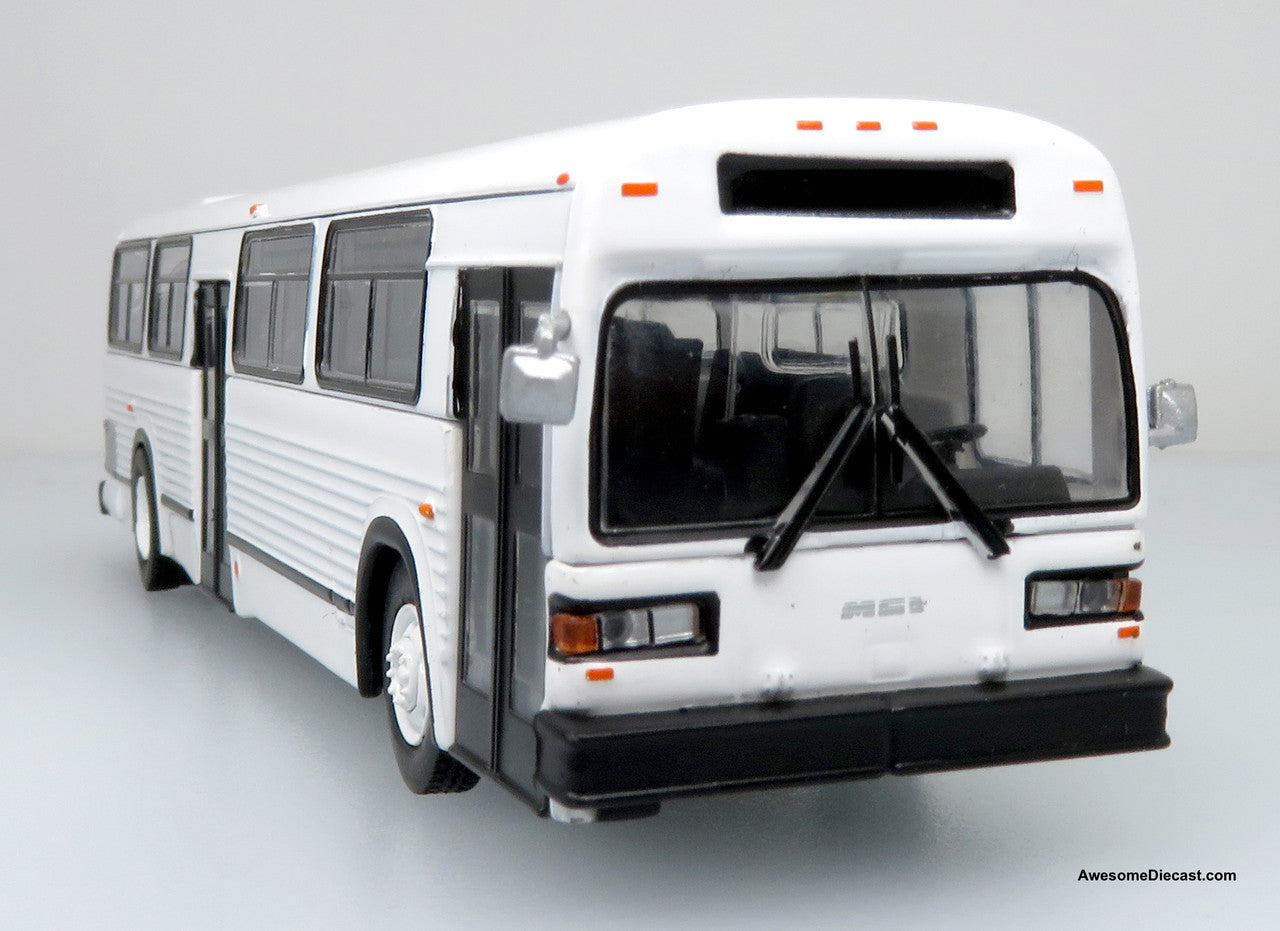Iconic Replicas 1:87 MCI Classic Transit Bus: Blank White