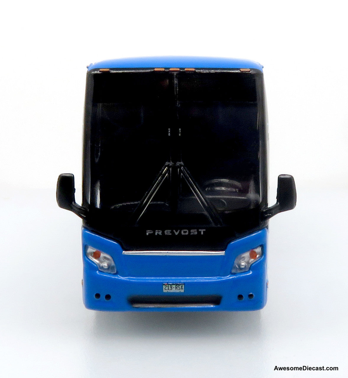 Prevost H3-45 Coach: United Airlines / Landline 1:87 Diecast Bus by Iconic Replicas