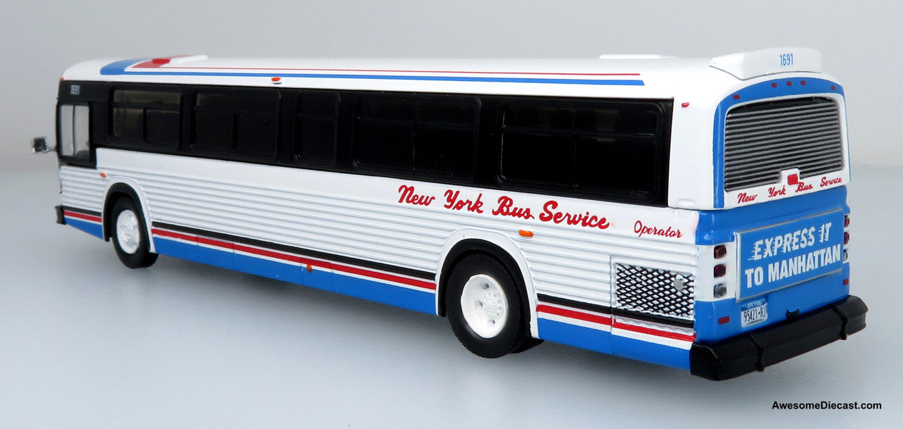 Iconic Replicas 1:87 MCI Classic Suburban Bus: New York Bus Service