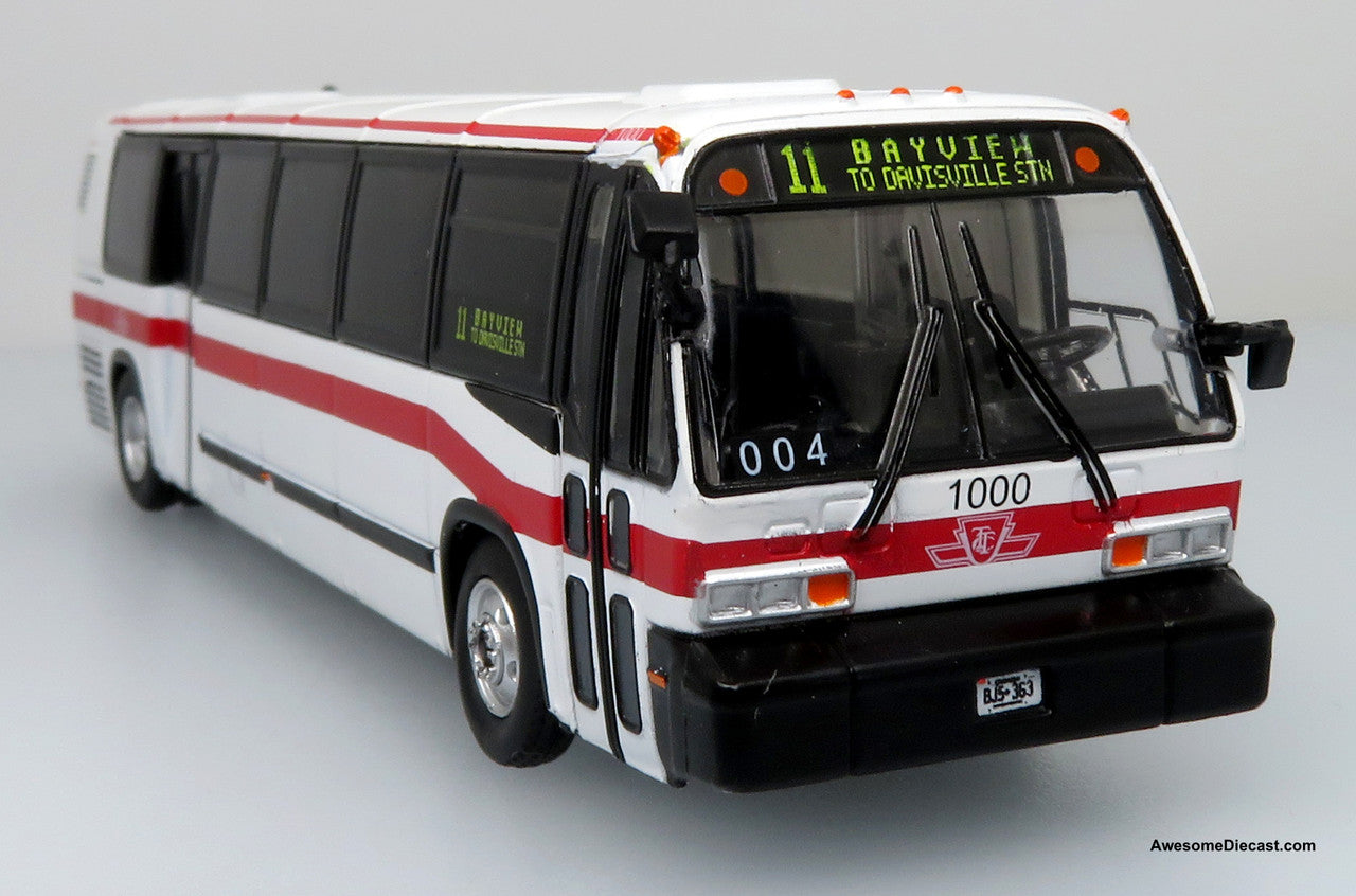 Iconic Replicas 1:87 1999 TMC RTS Transit Bus: TTC Toronto