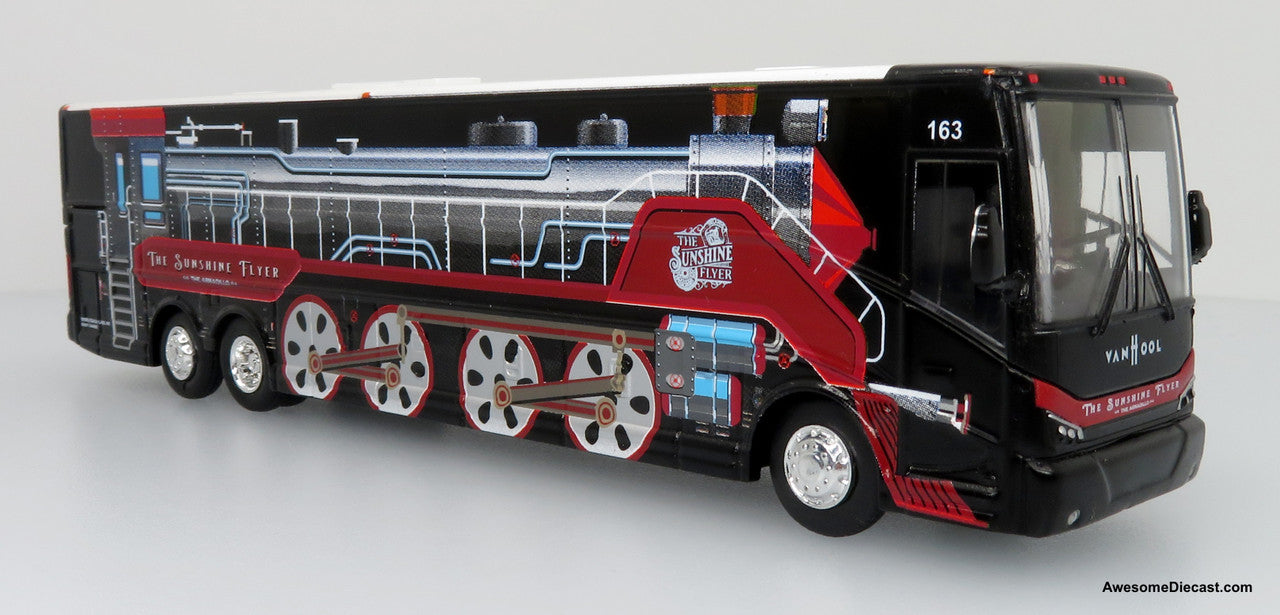 Iconic Replicas 1:87 Van Hool CX-45 Coach: The Sunshine Flyer / Empire Coach Lines Locomotive