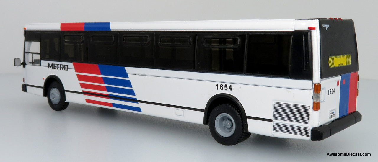 Iconic Replicas 1:87 1980 Grumman 870 Transit Bus: Houston METRO