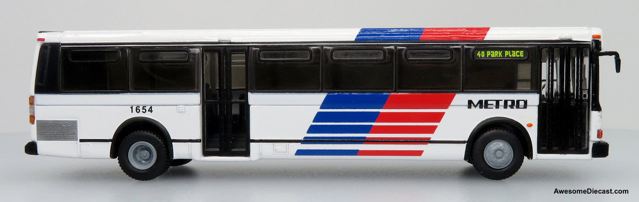 Iconic Replicas 1:87 1980 Grumman 870 Transit Bus: Houston METRO