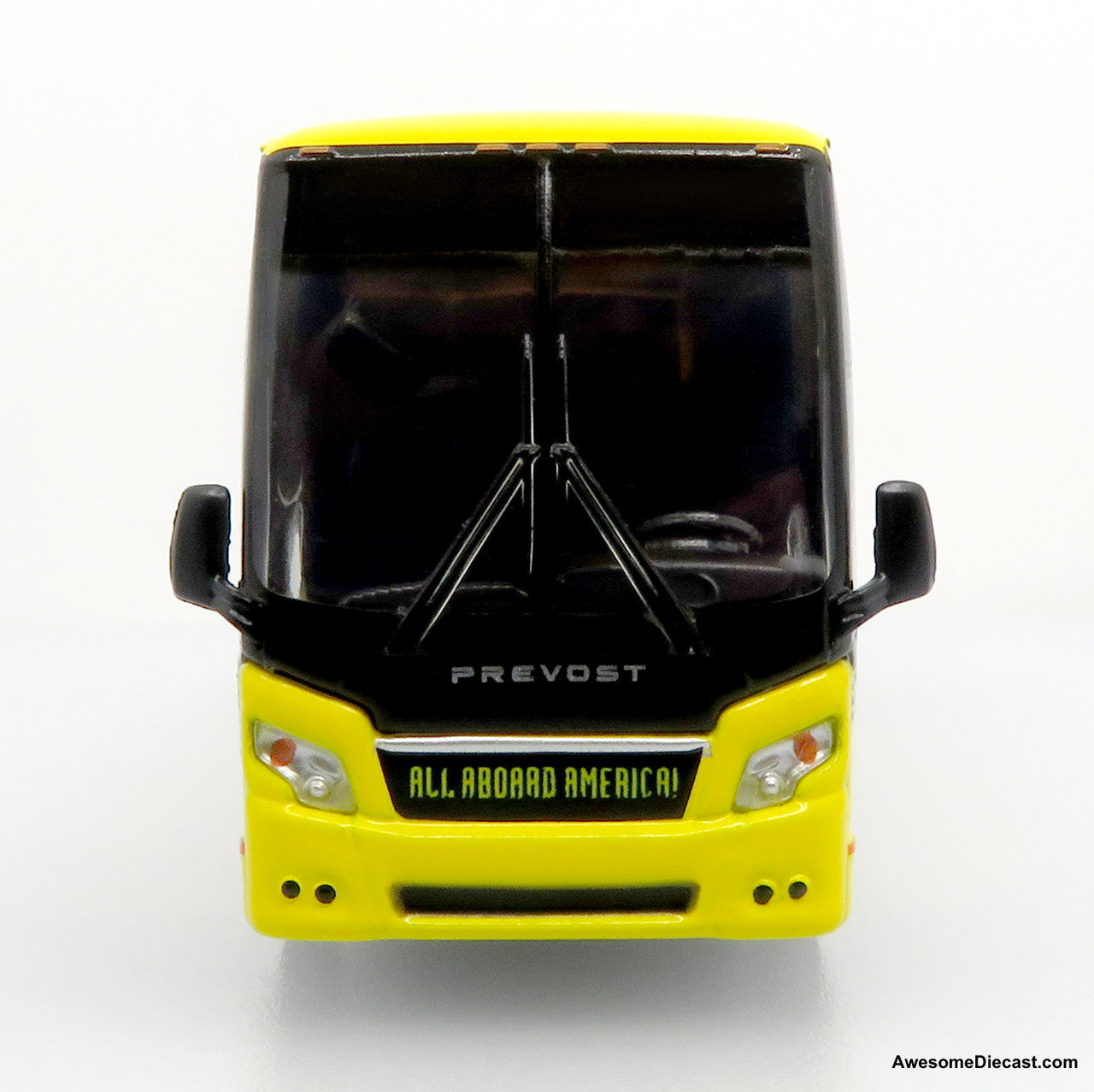 Prevost H3-45 Coach: All Aboard America 1:87 Diecast Model Bus by Iconic Replicas