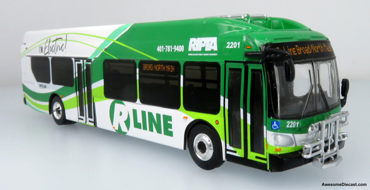 Iconic Replicas 1:87 NFI Xcelsior Charge NG Electric Transit Bus: Providence